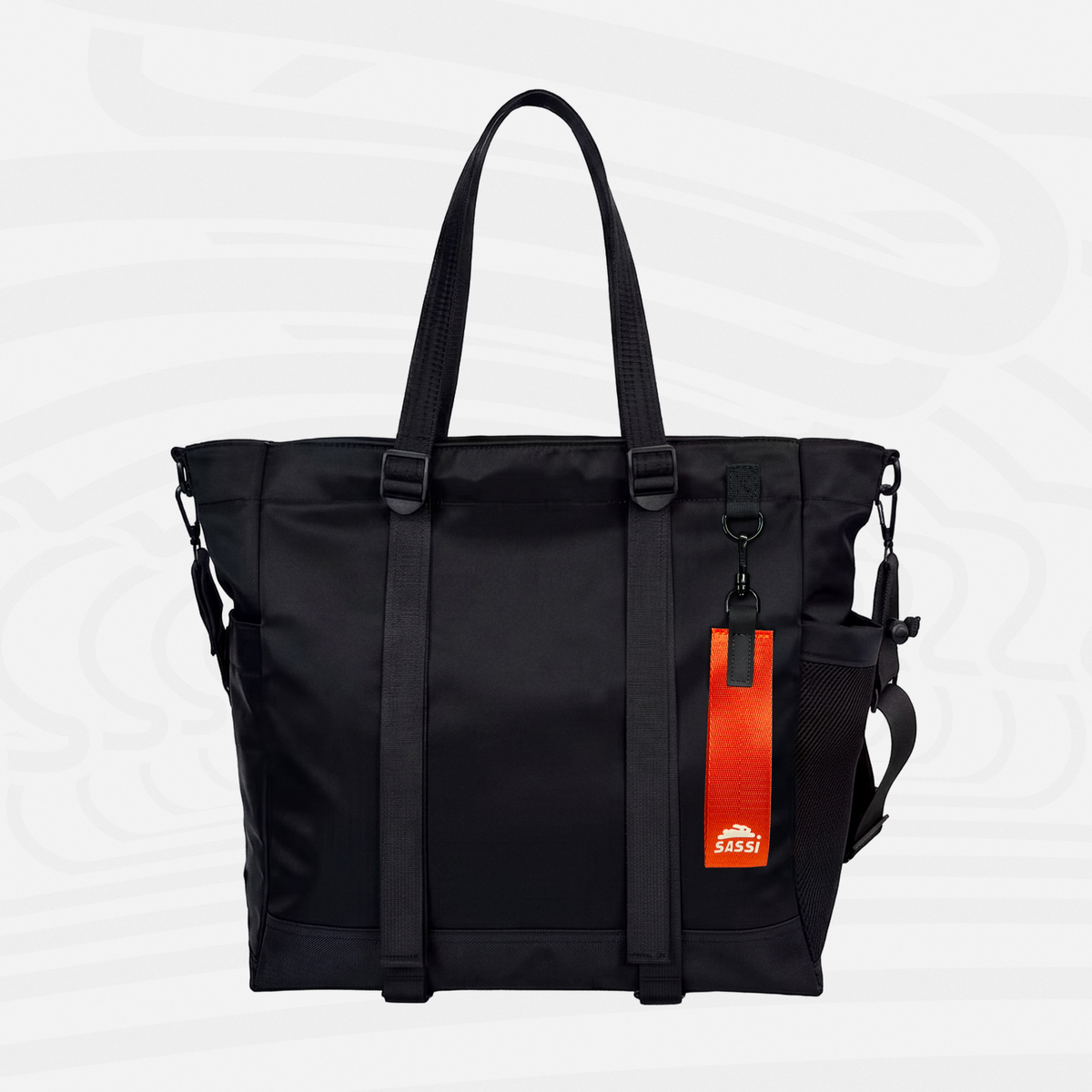 Apollo Tote — Black - Apollo Front