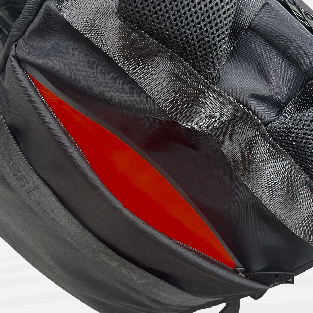 Aries Backpack — Black - Aries back secret pocket