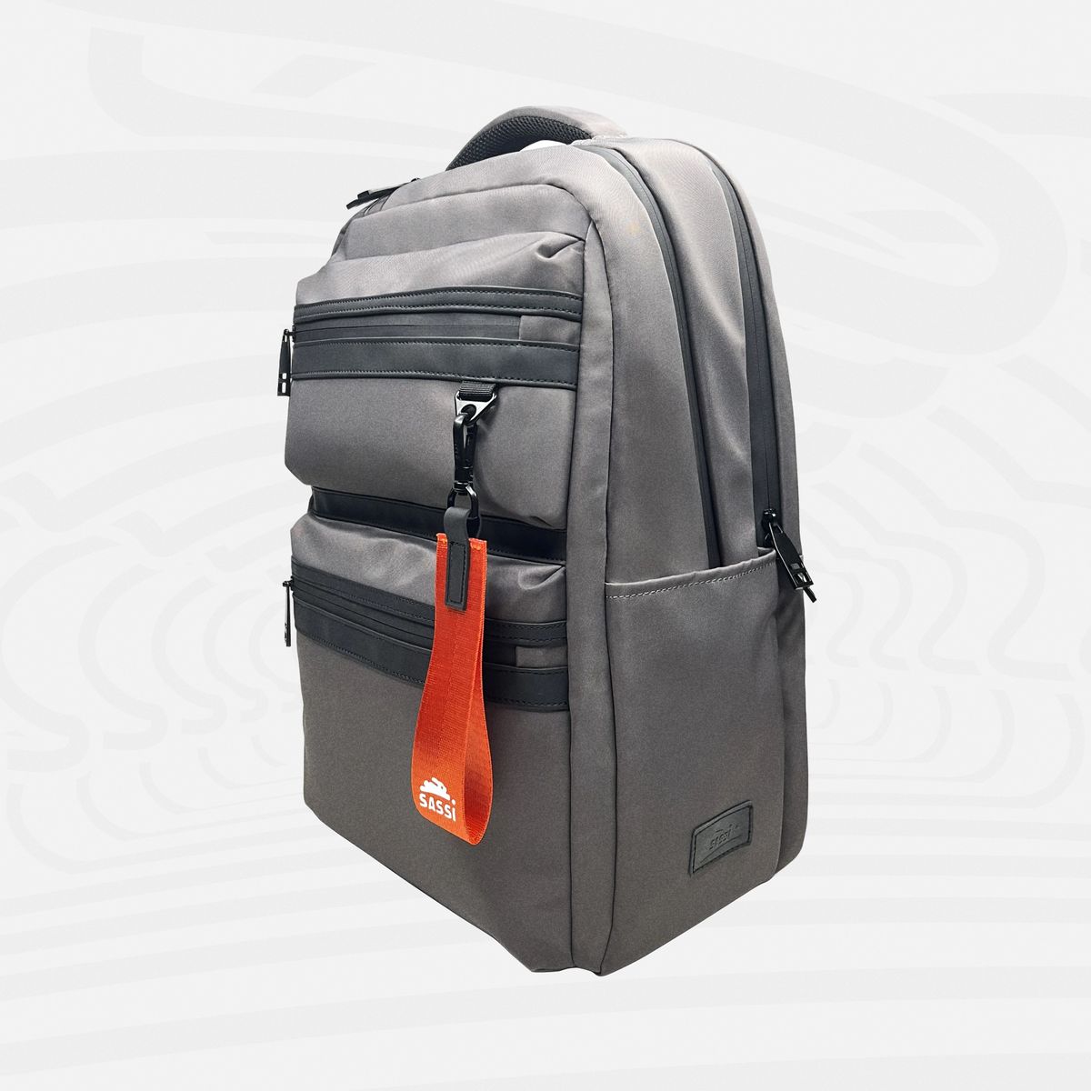 Aries Backpack — Gray - Aries Side Right