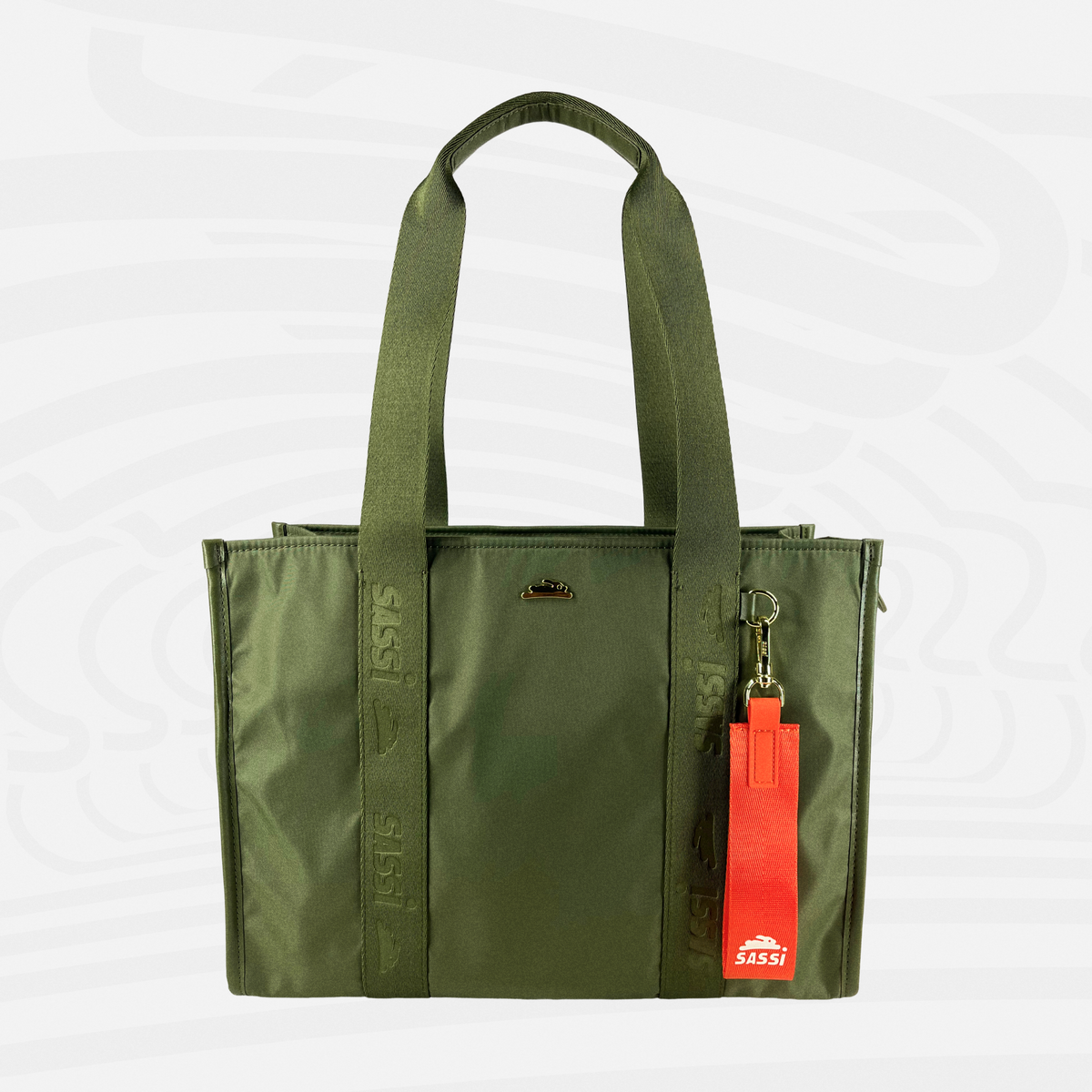 Artemis Tote — Green - Artemis Front