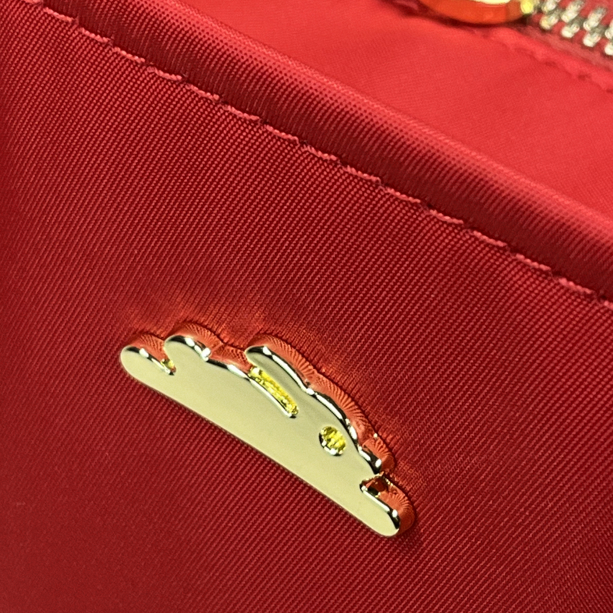 Artemis Tote — Red - Artemis emblem